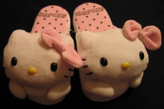 pantofole Hello Kitty peluche